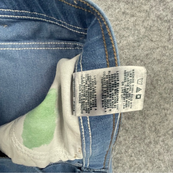 Wrangler Authentic Denim Mens 38x30 Blue Light Wash Straight Leg‎ Jeans - Picture 7 of 11